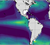 Map from PhD thesis showing yearly averaged biomass of copepods. Graphic: Camila Serra Pompei.