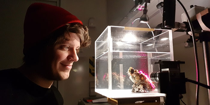 PhD Student Kristian Maar.