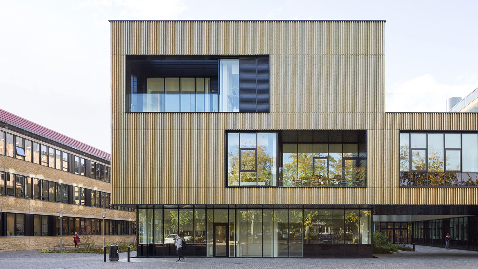 Bygning 202 på DTU Lyngby Campus, hvor bl.a. DTU Aqua holder til