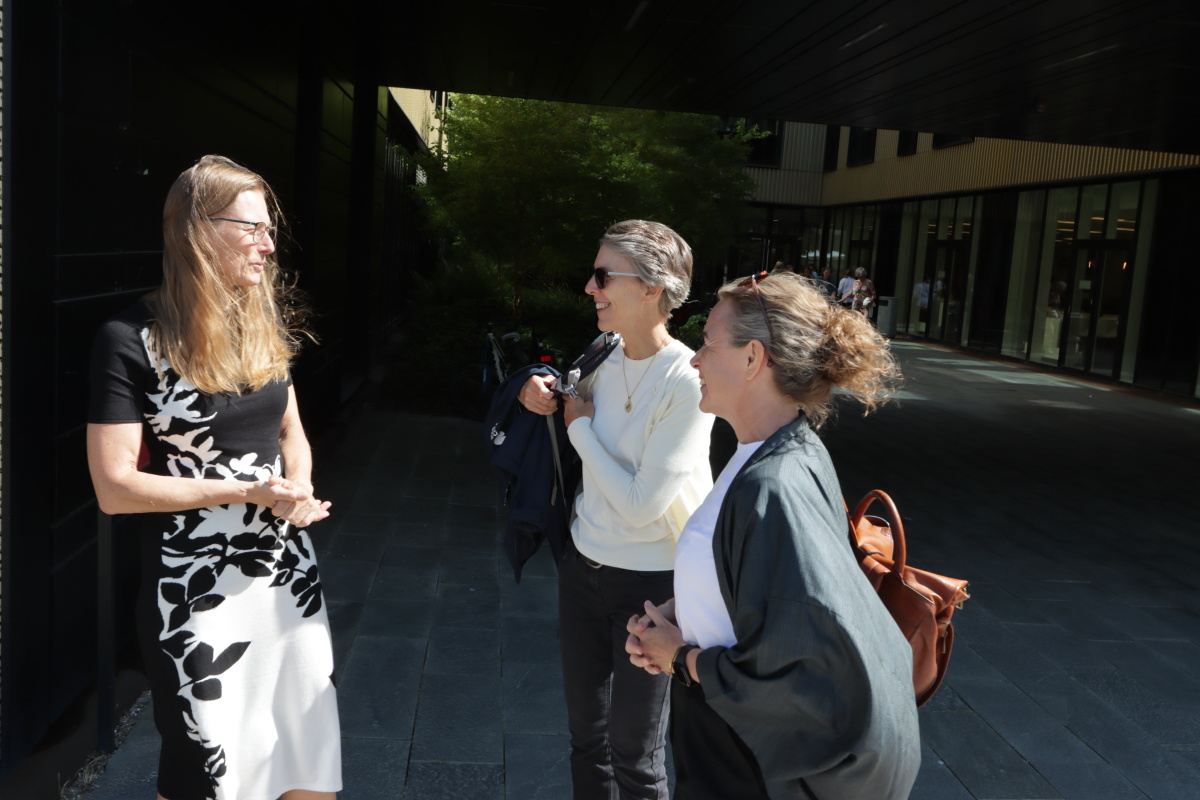 Direktørskifte, foto Anna Rindorfs far