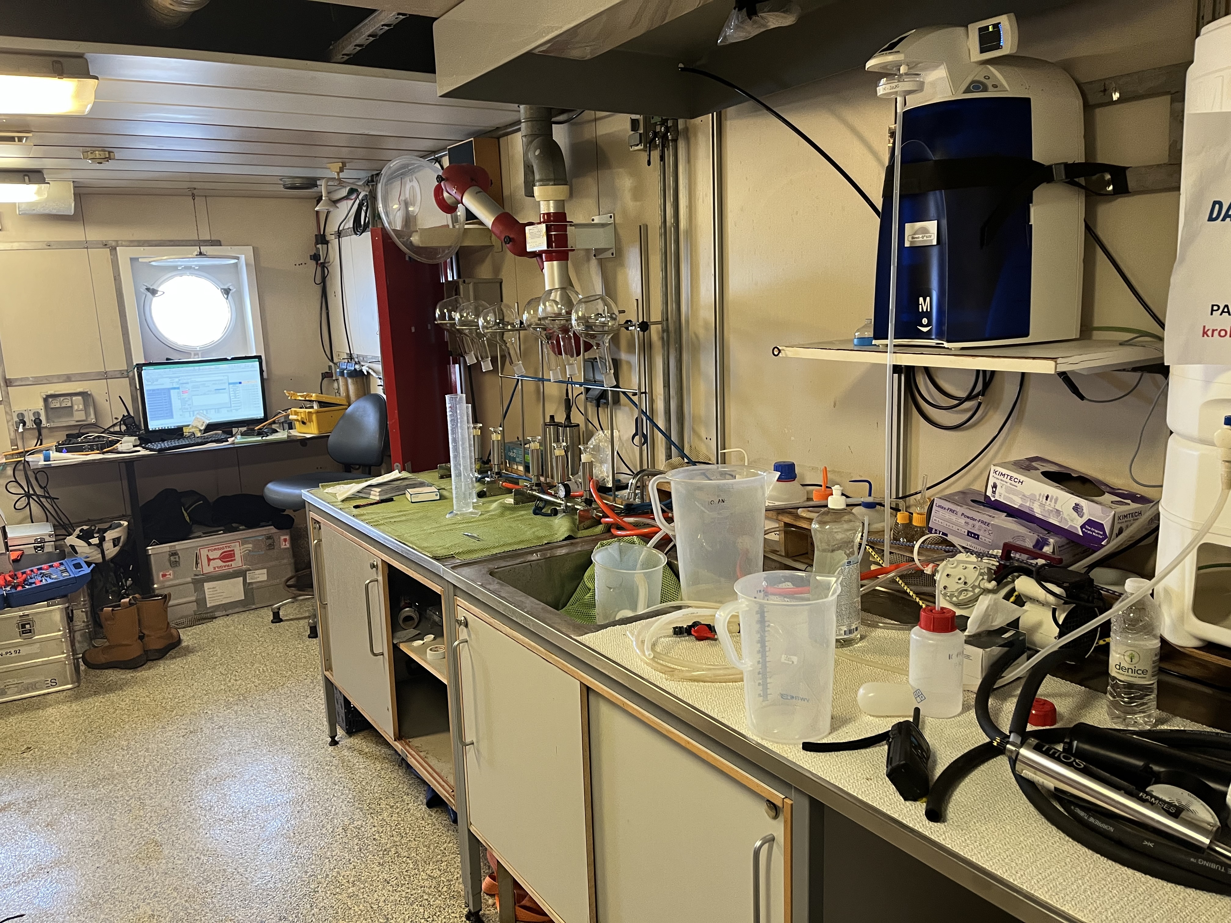 Lab på Dana 2 - Colin Stedmon