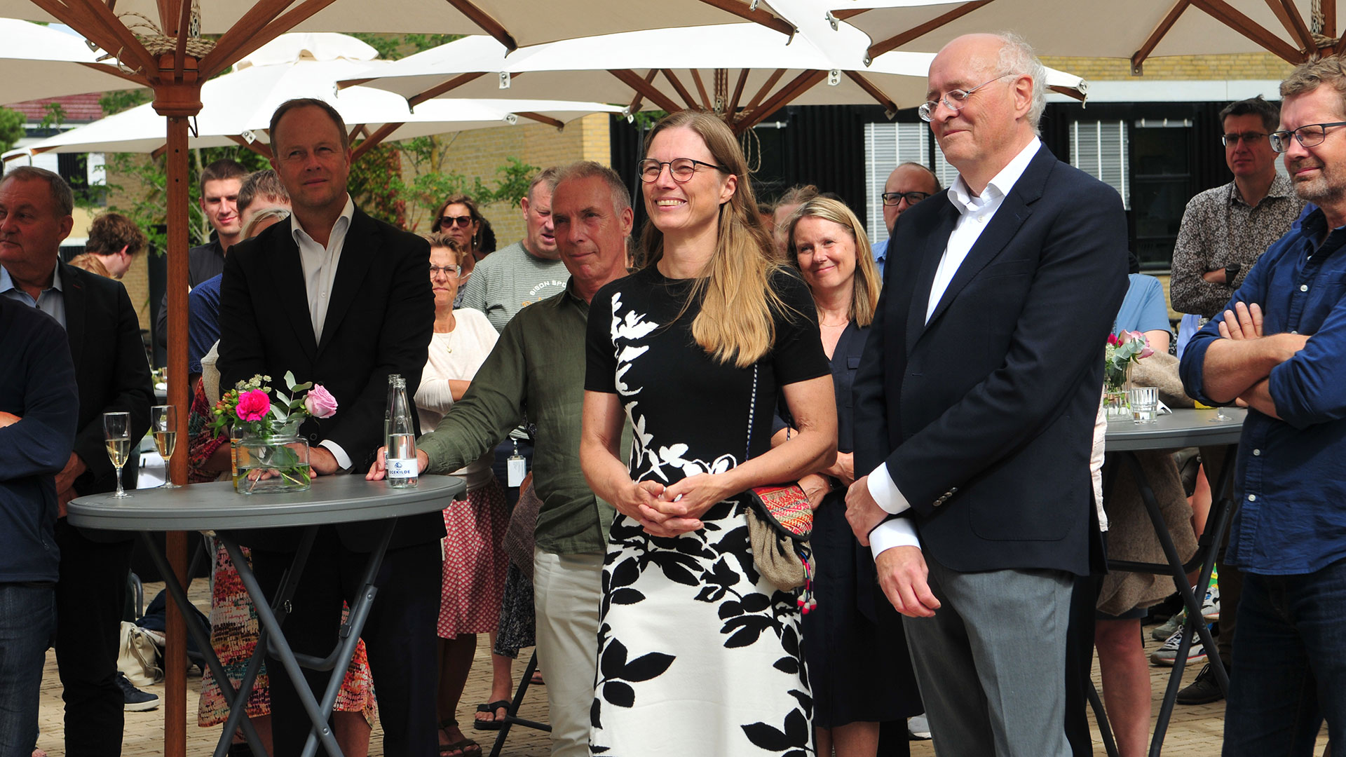 Anna Rindorf og Fritz Kôster til direktørskiftedagen. Foto af Anne Trap-Lind