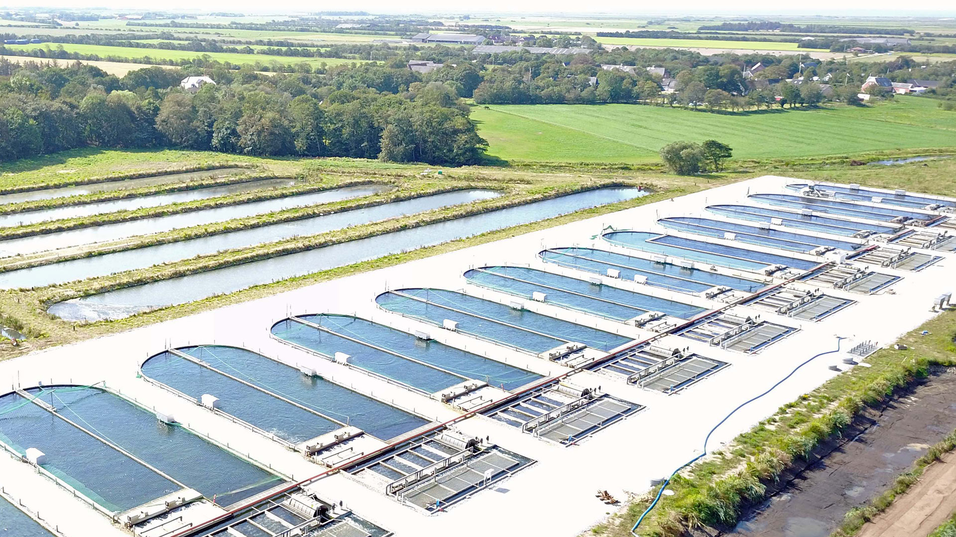 Recirculating aquaculture plant