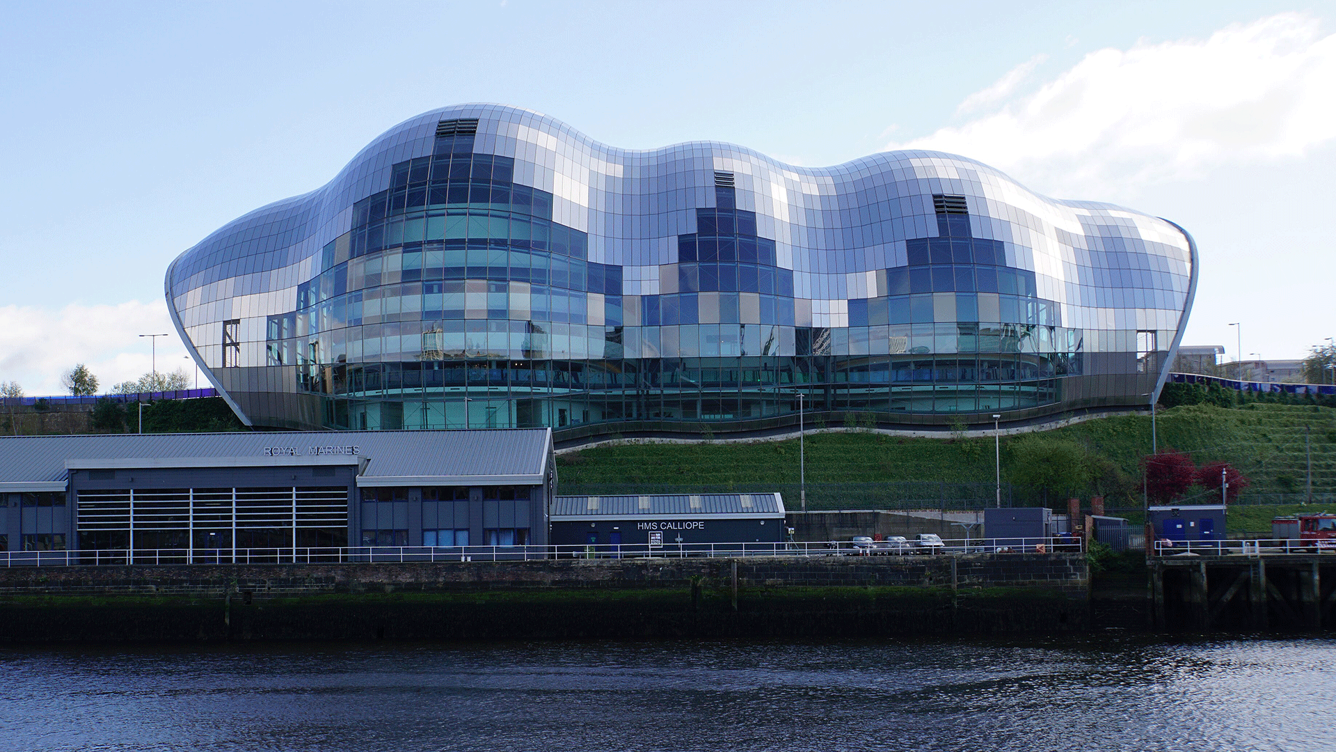 The Glasshouse International Centre for Music, Gateshead ©Bill Boaden, CC BY-SA 2.0 <https://creativecommons.org/licenses/by-sa/2.0>, via Wikimedia Commons. The Glasshouse International Centre for Music, Gateshead