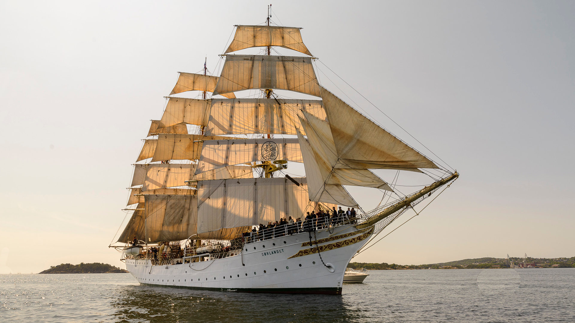 The tall ship S/S Sørlandet