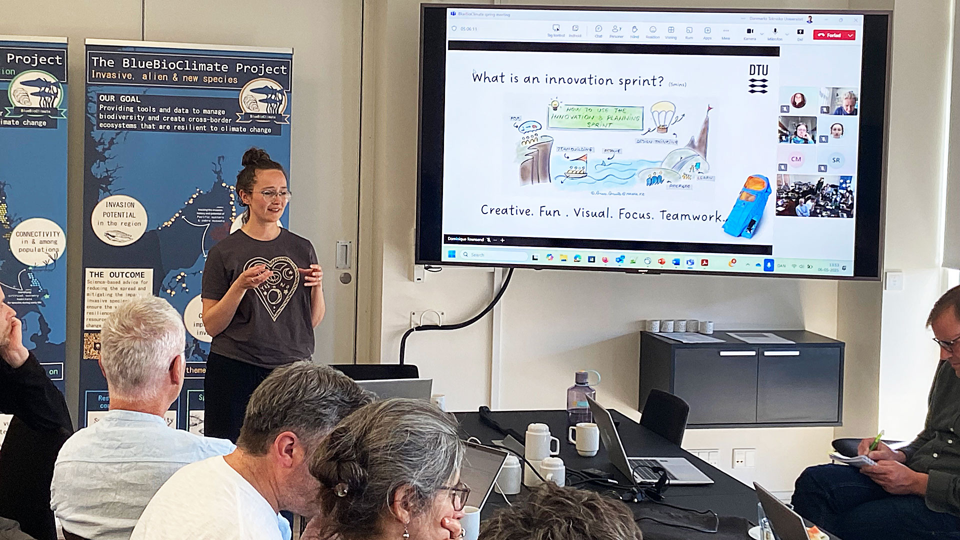 BlueBlioClimate seminar in Hirtshals 2025, photo by Anne Trap-Lind