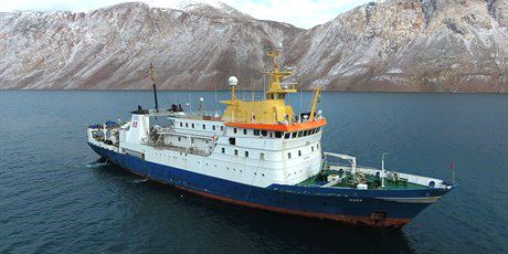 The research vessel Dana. Photo: DTU Aqua
