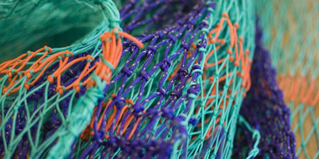 Fishing net. Photo: Jens Astrup